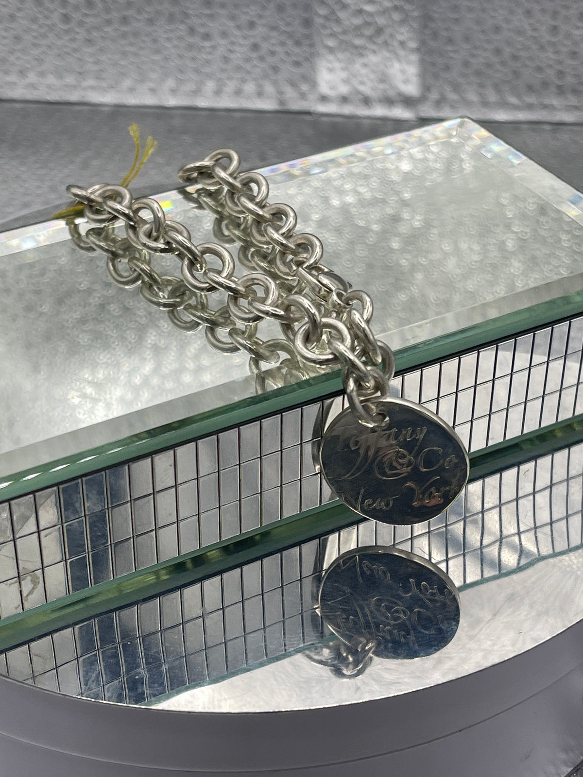 View one of Ladies Tiffany & Co. 925 Sterling Silver Bracelet with Charm