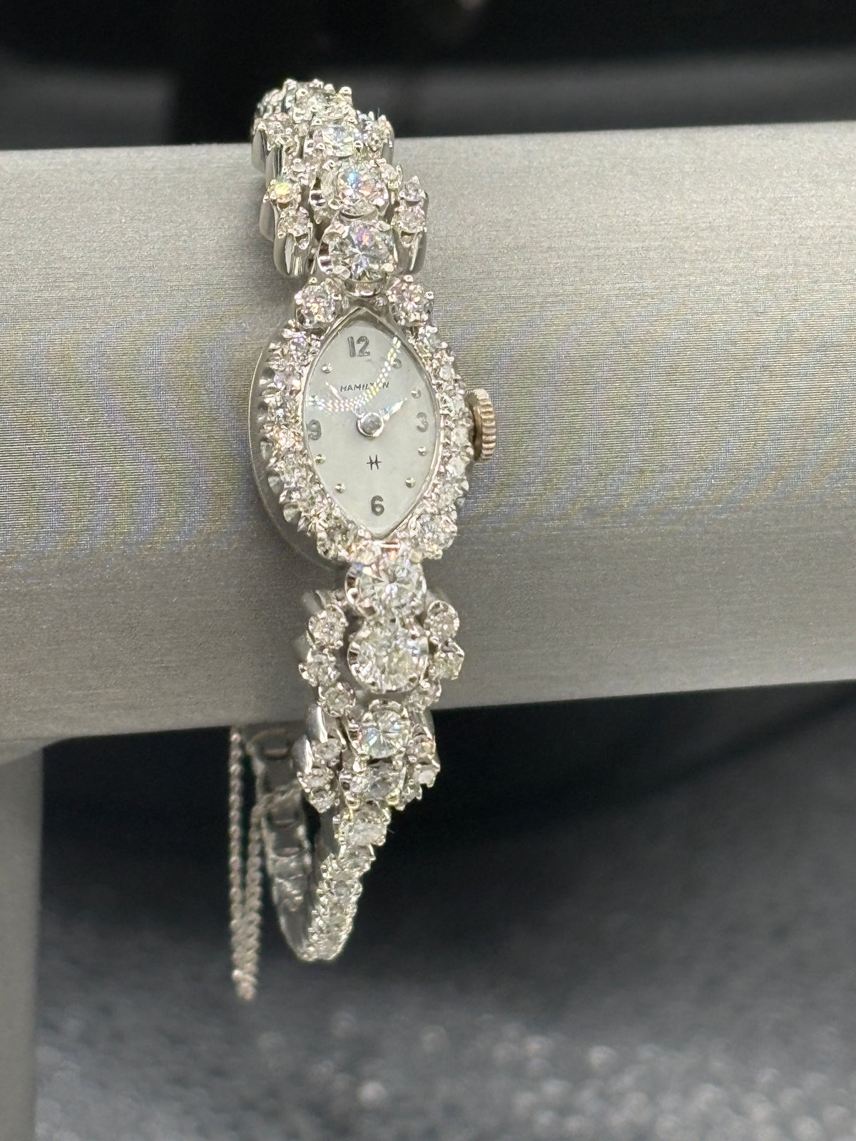 Antique Hamilton Women’s Diamond Cocktail Watch