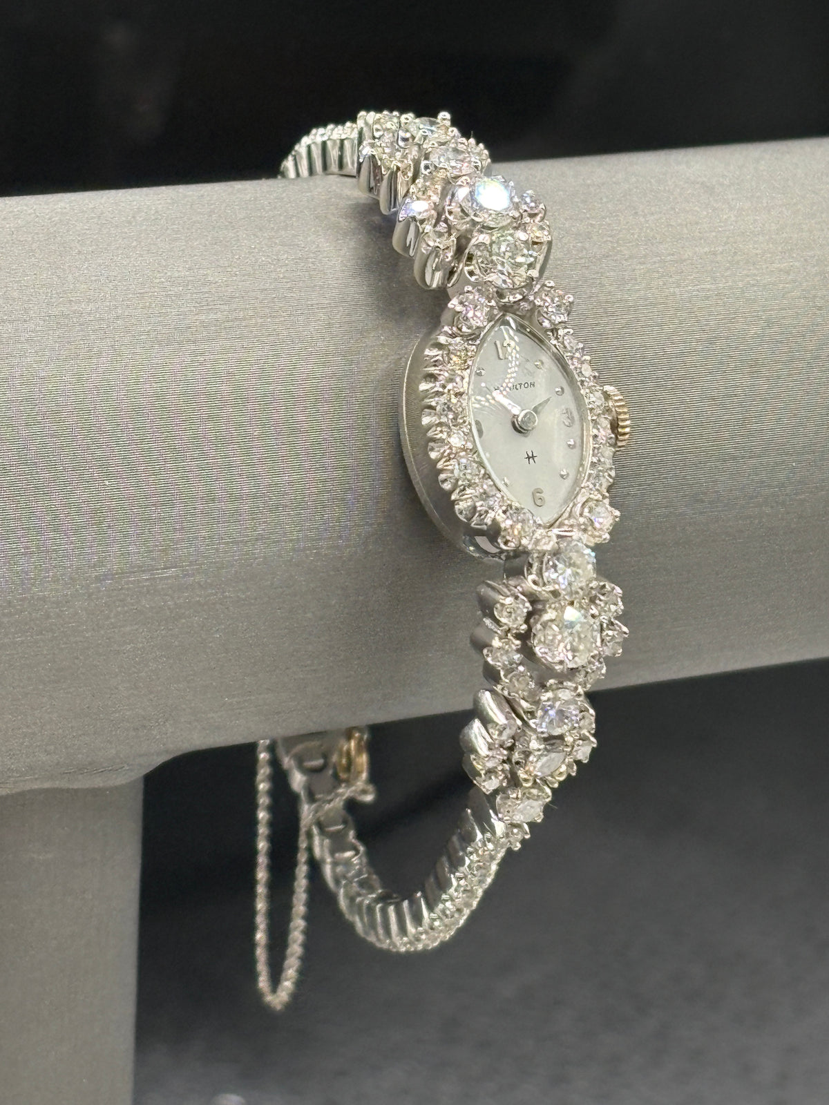 Antique Hamilton Women’s Diamond Cocktail Watch