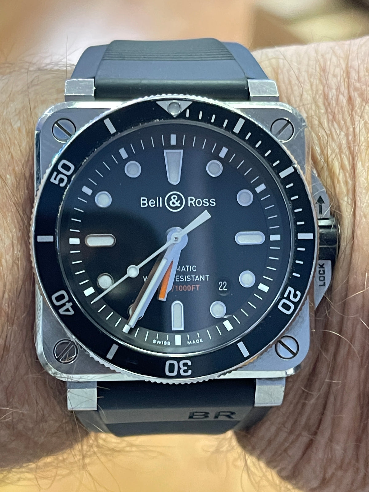 View three of Bell & Ross Divers Black Watch