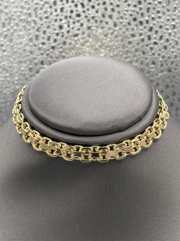 View one of Ladies / Mens 14 Karat Yellow Gold Copenhagen Link Bracelet