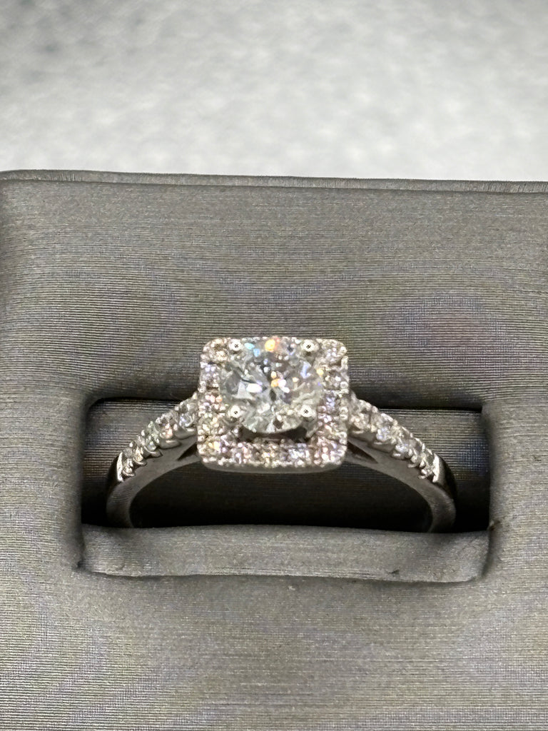 View two of Magnificent Ladies 14 Karat Gold Brilliant Diamond Wedding Set