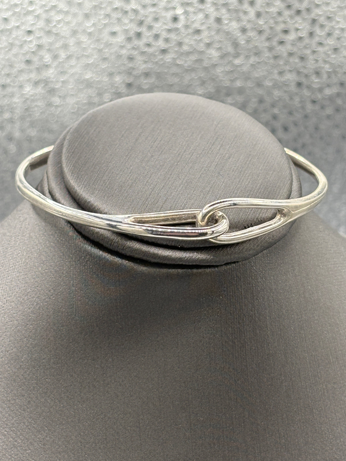 Tiffany & Co. Sterling Silver Infinity Cuff Bangle Bracelet