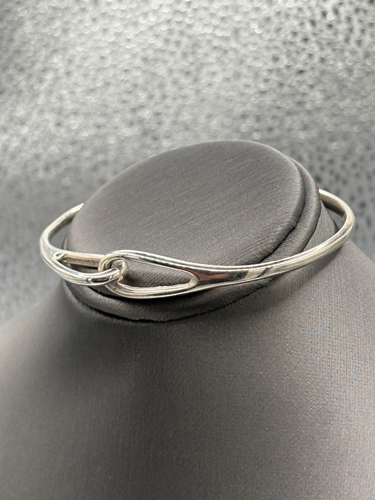 Tiffany & Co. Sterling Silver Infinity Cuff Bangle Bracelet
