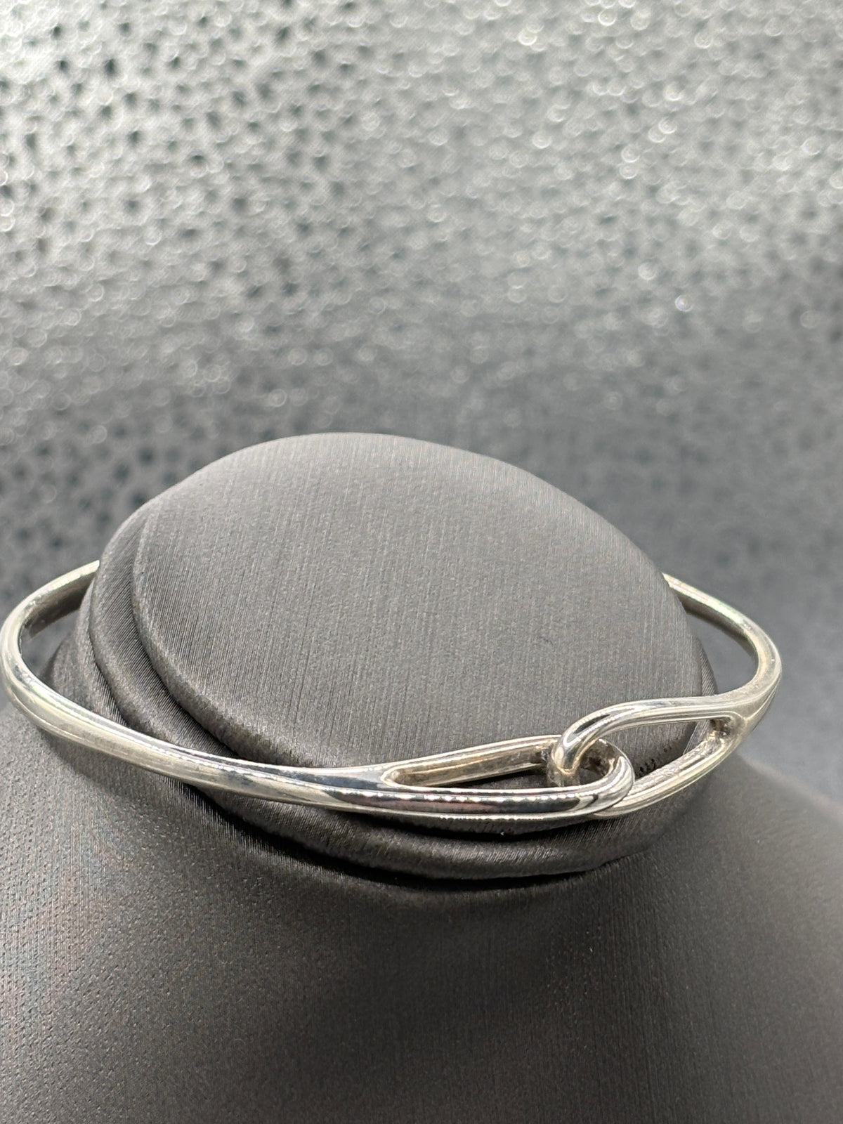 Tiffany & Co. Sterling Silver Infinity Cuff Bangle Bracelet