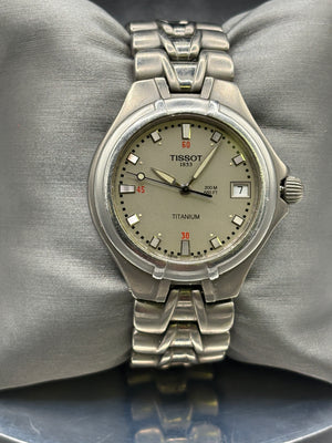 Vintage Mens TISSOT titanium Swiss divers watch
