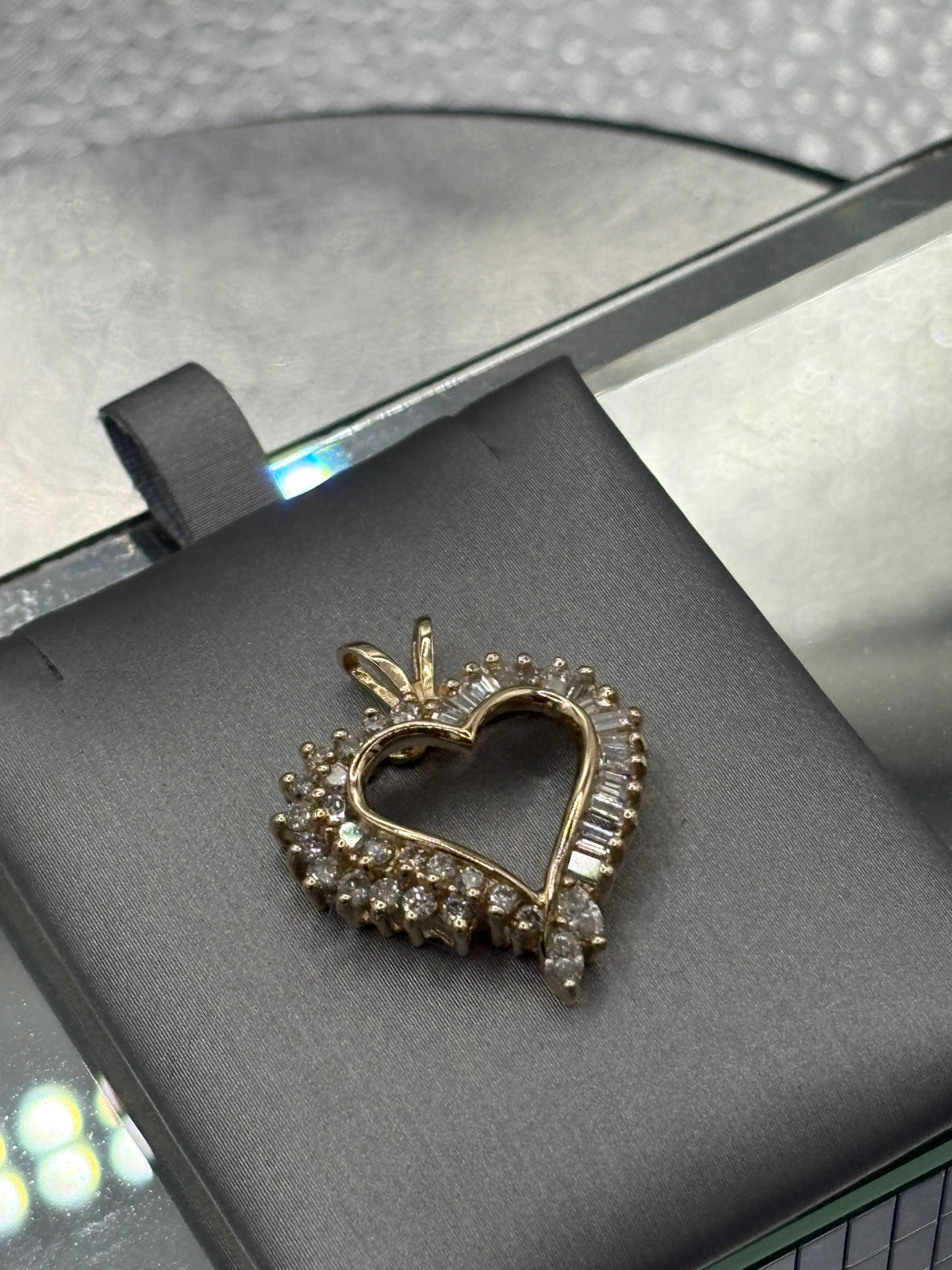 Ladies Gorgeous Multi Shape Diamond Heart Pendant