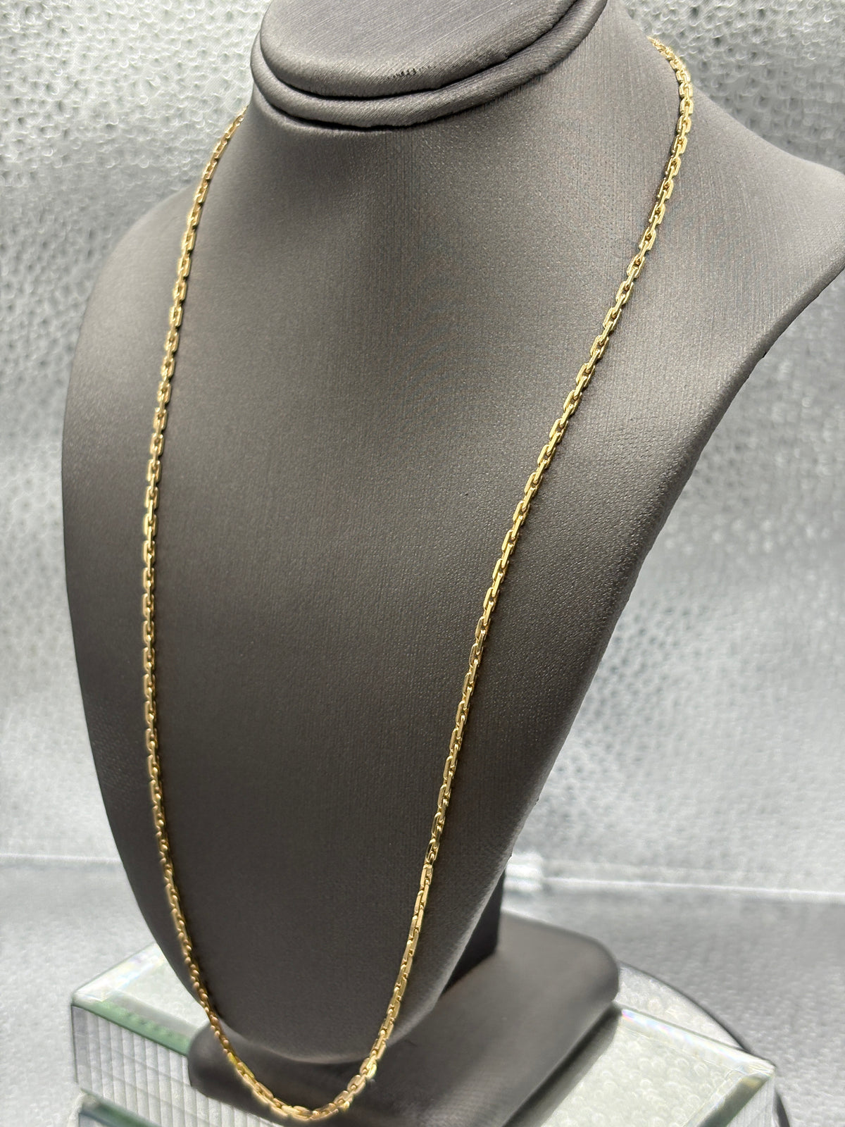 View three of Ladies/Gents 14 Karat Yellow Gold Cable Link Chain