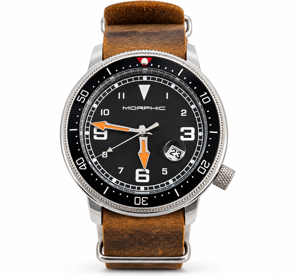 Morphic M74 Series Vintage-Inspired Field Diver Watch