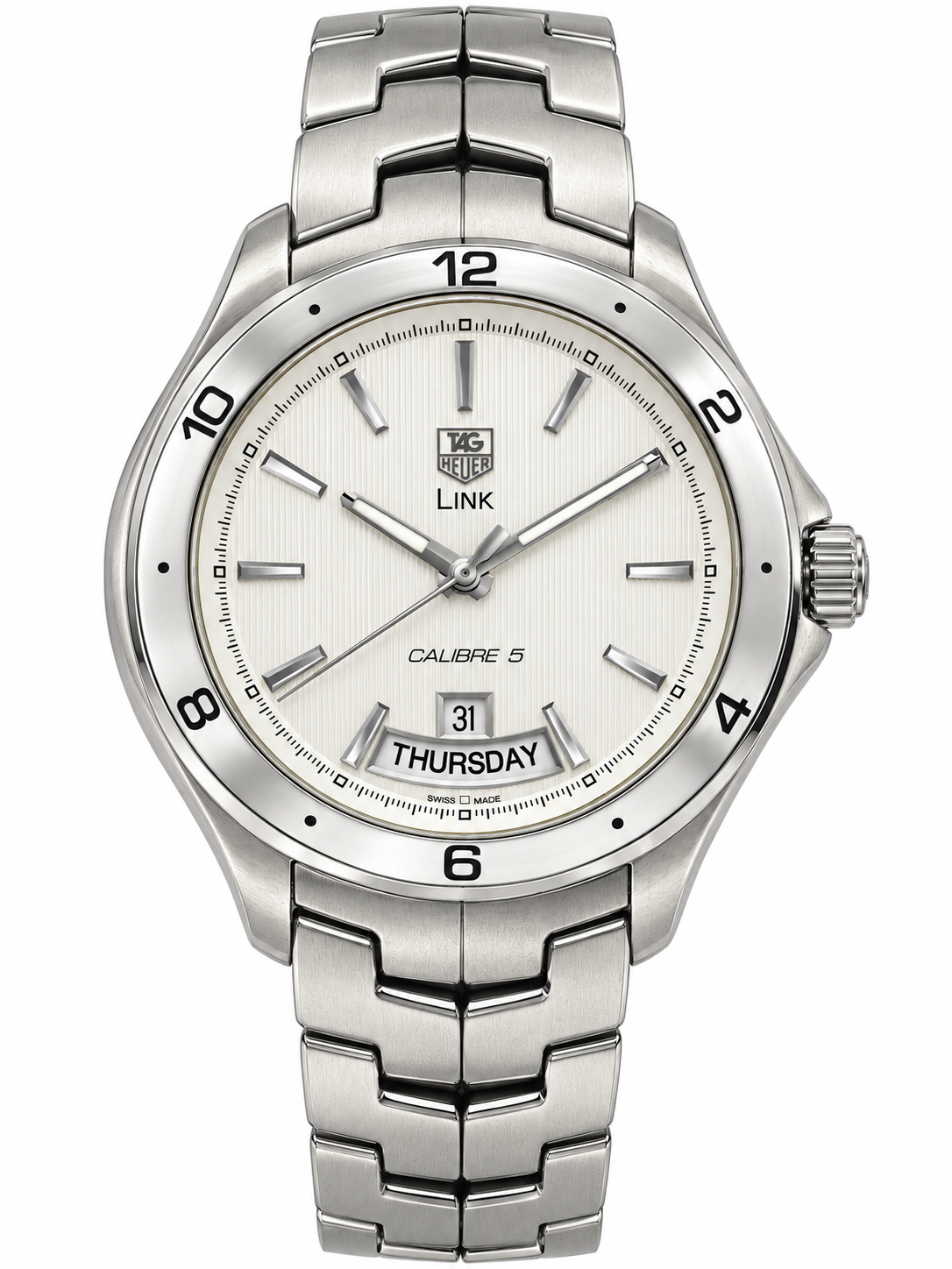 TAG HEUER LINK CALIBRE 5 DAY-DATE AUTO 191789