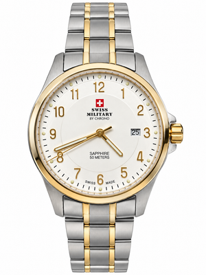 Swiss Military by Chrono Two-Tone Sapphire Watch