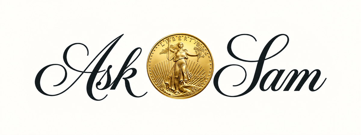 Ask Gold Sam logo — Philadelphia Gold & Silver Exchange