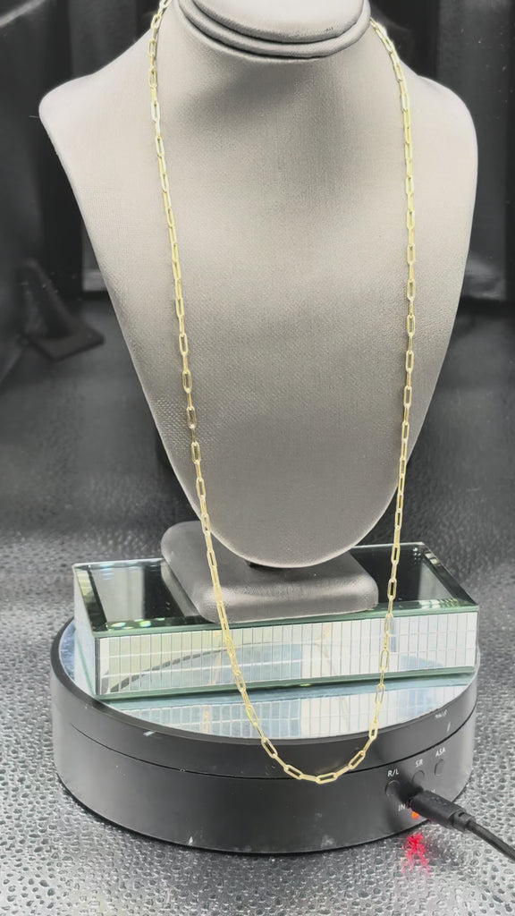 14 Karat Yellow Gold Ladies / Gents Oval Link Chain