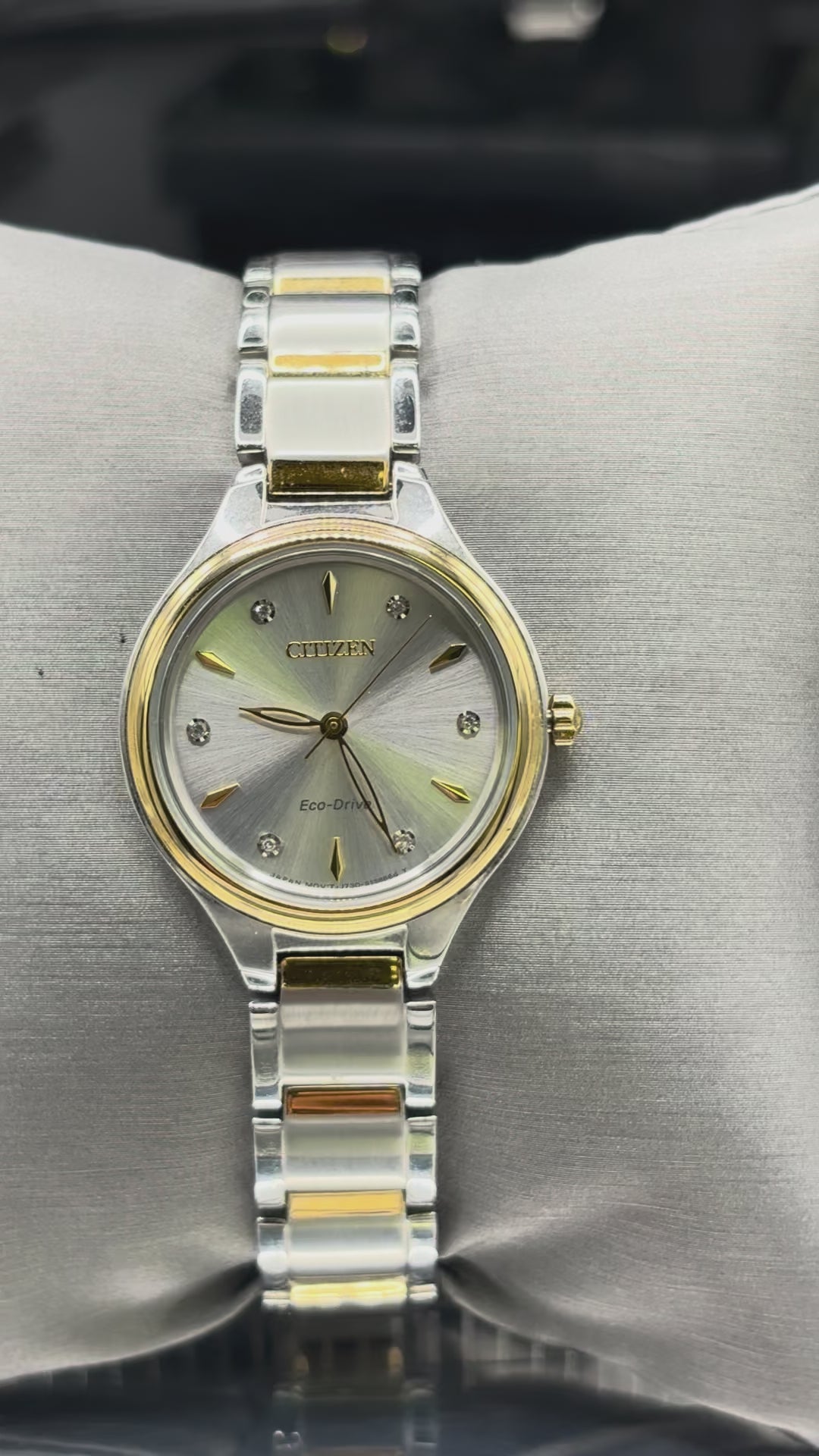 Vintage Citizens Women’s Eco-Drive two-tone corso
