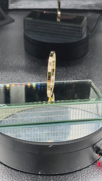 Cartier Vintage Love Bracelet 18 Karat Y/G Full Diamond Bracelet 16