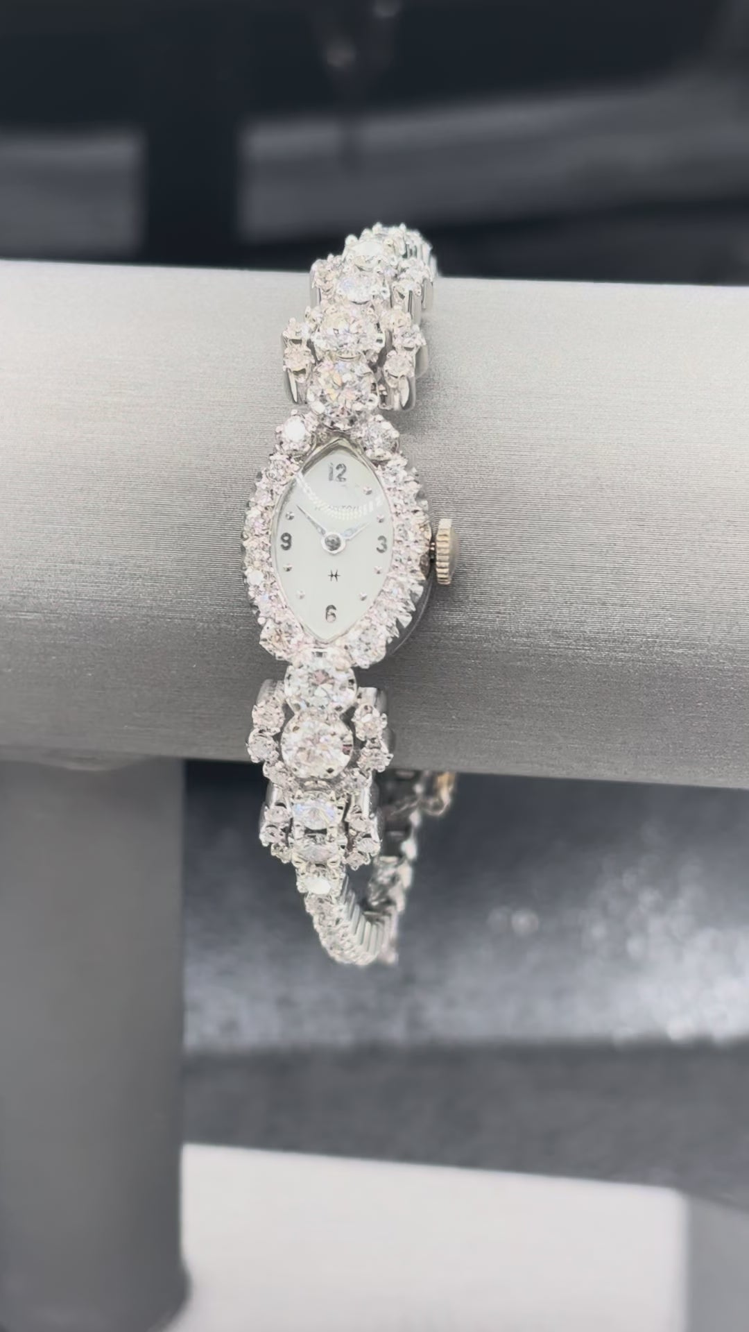 Antique Hamilton Women’s Diamond Cocktail Watch