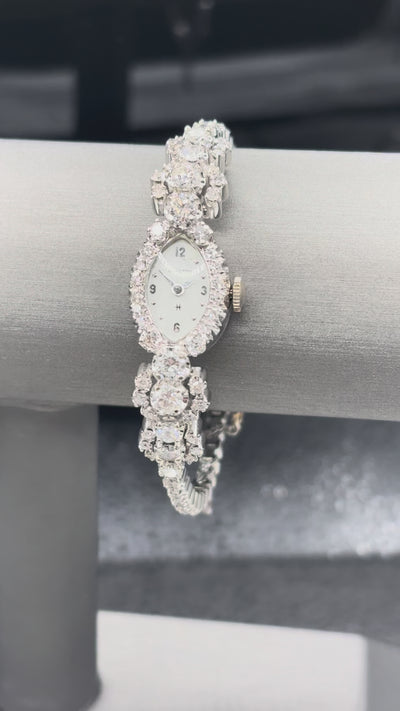 Antique Hamilton Women’s Diamond Cocktail Watch