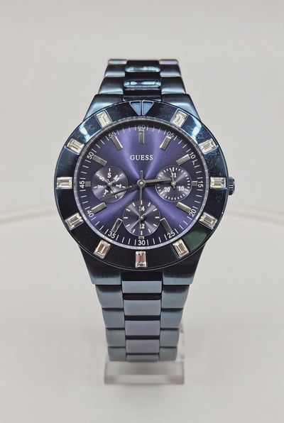Vintage Women’s Guess Watch  Iconic blue with stainless steel case and band