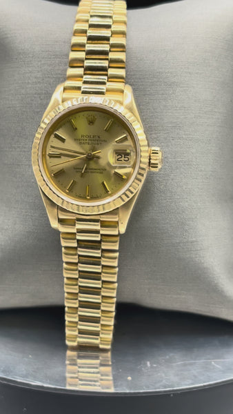 Vintage Rolex Presidential Ladies Watch