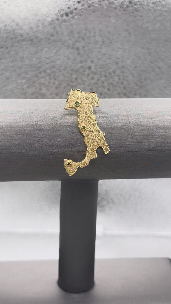 14 Karat Yellow Gold Ladies/Gents Boot Of Italy Pendant