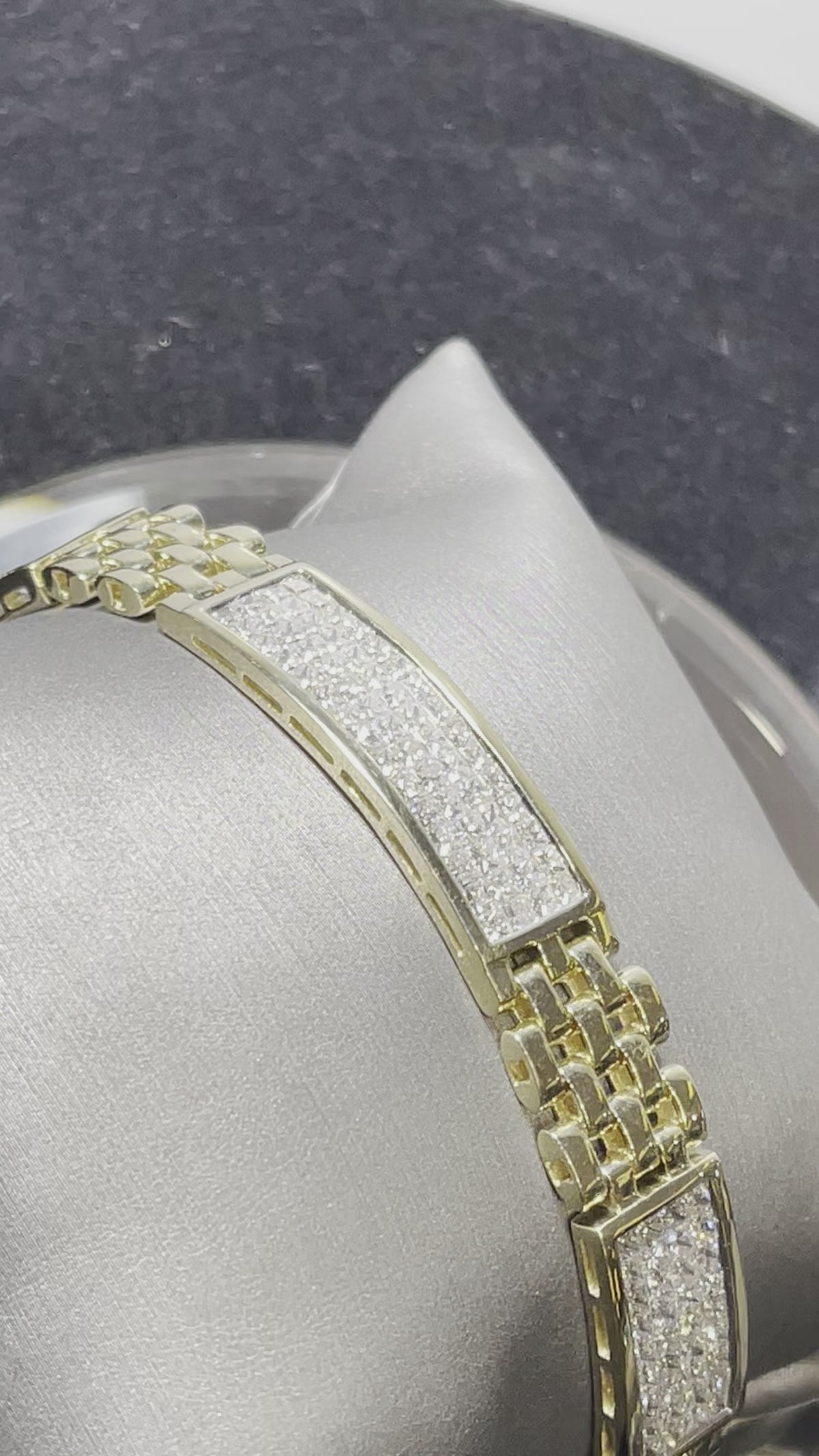 The Ultimate in 14 Karat Gold Diamond Bracelets