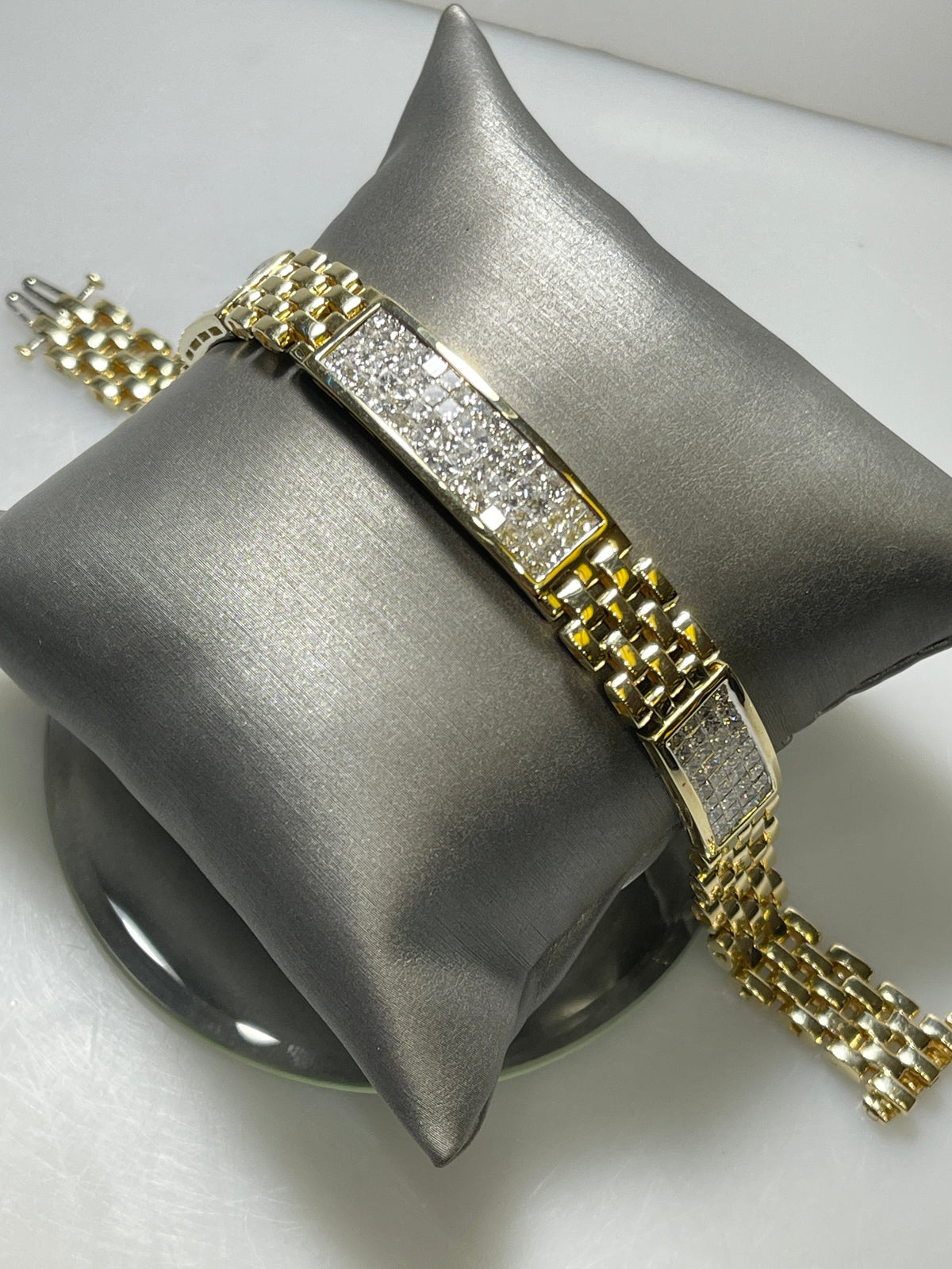 The Ultimate in 14 Karat Gold Diamond Bracelets