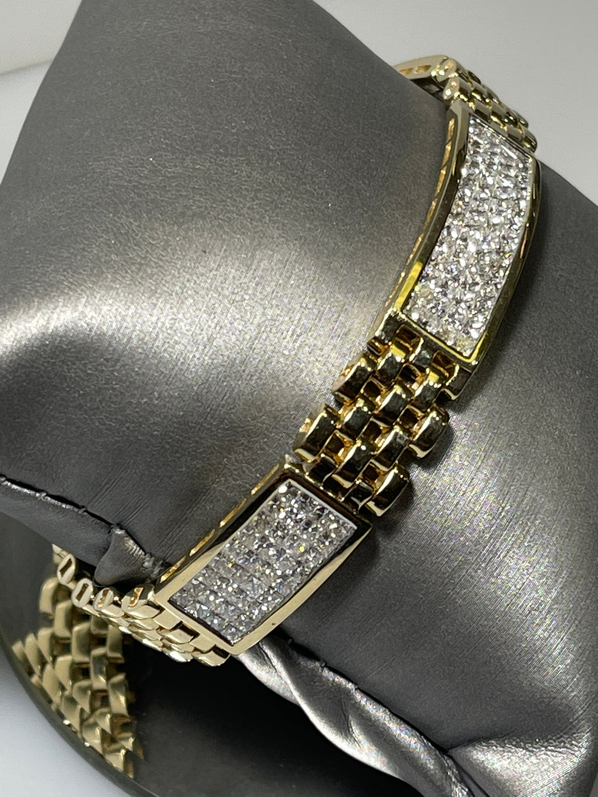 The Ultimate in 14 Karat Gold Diamond Bracelets