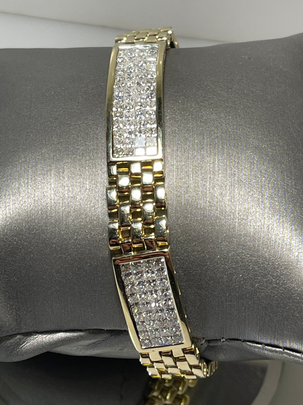 The Ultimate in 14 Karat Gold Diamond Bracelets