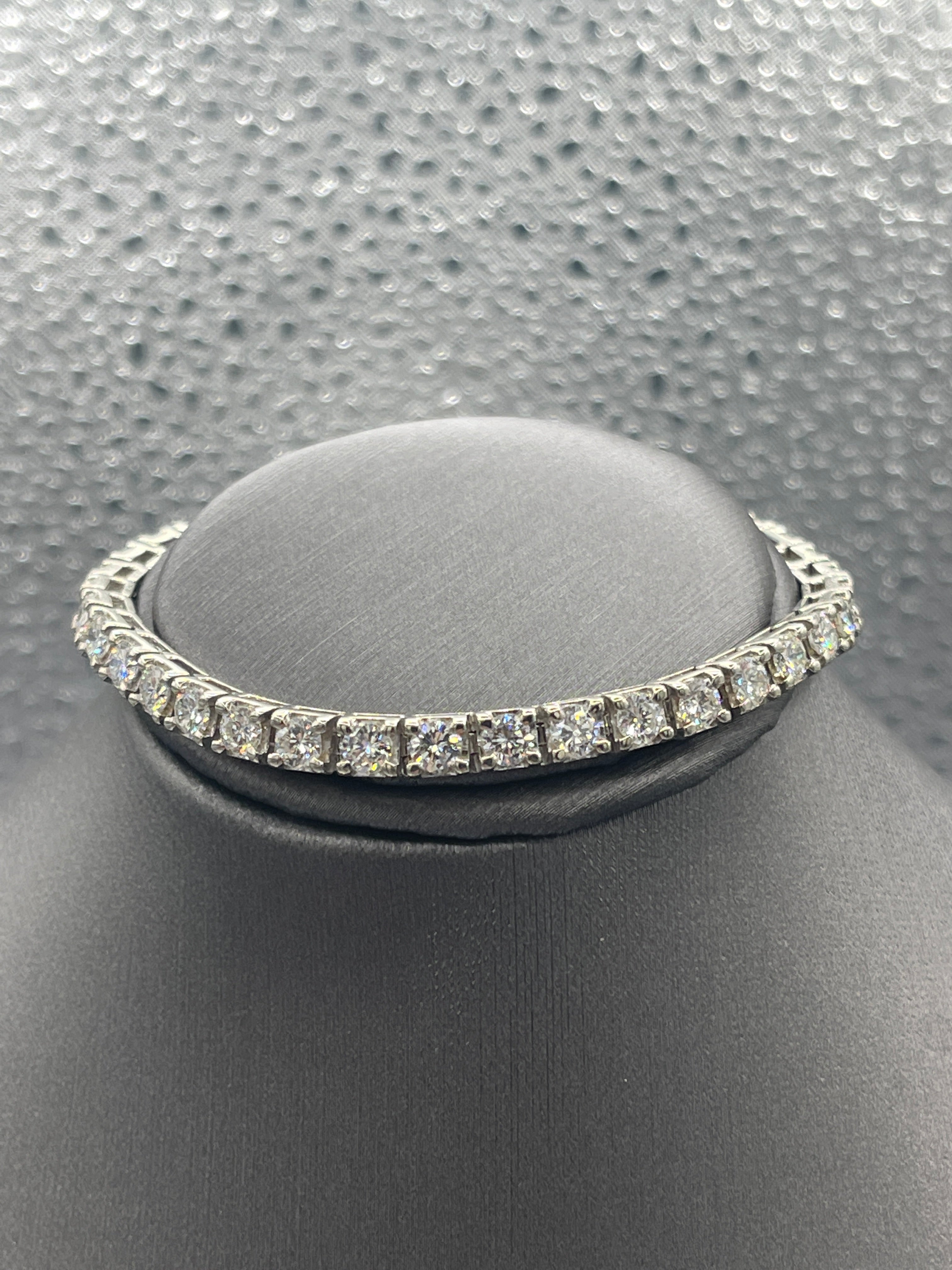 Tennis Bracelet with 2.565 Carat TW of Diamonds in 14k White Gold -  Opulenti Jewellers