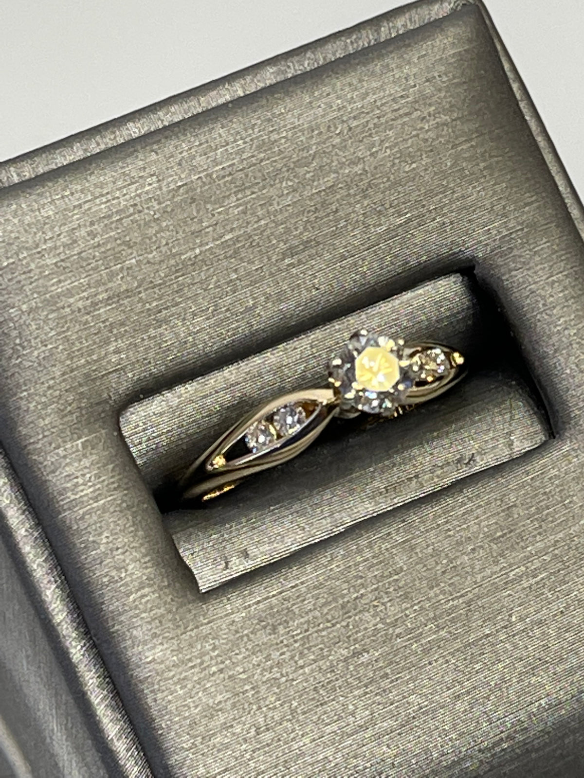 14 Karat Yellow Gold Diamond Engagement Ring - Philadelphia Gold & Silver Exchange