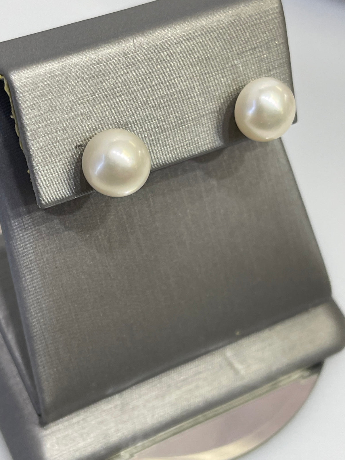 14K YELLOW GOLD PEARL STUD EARRINGS - Philadelphia Gold & Silver Exchange