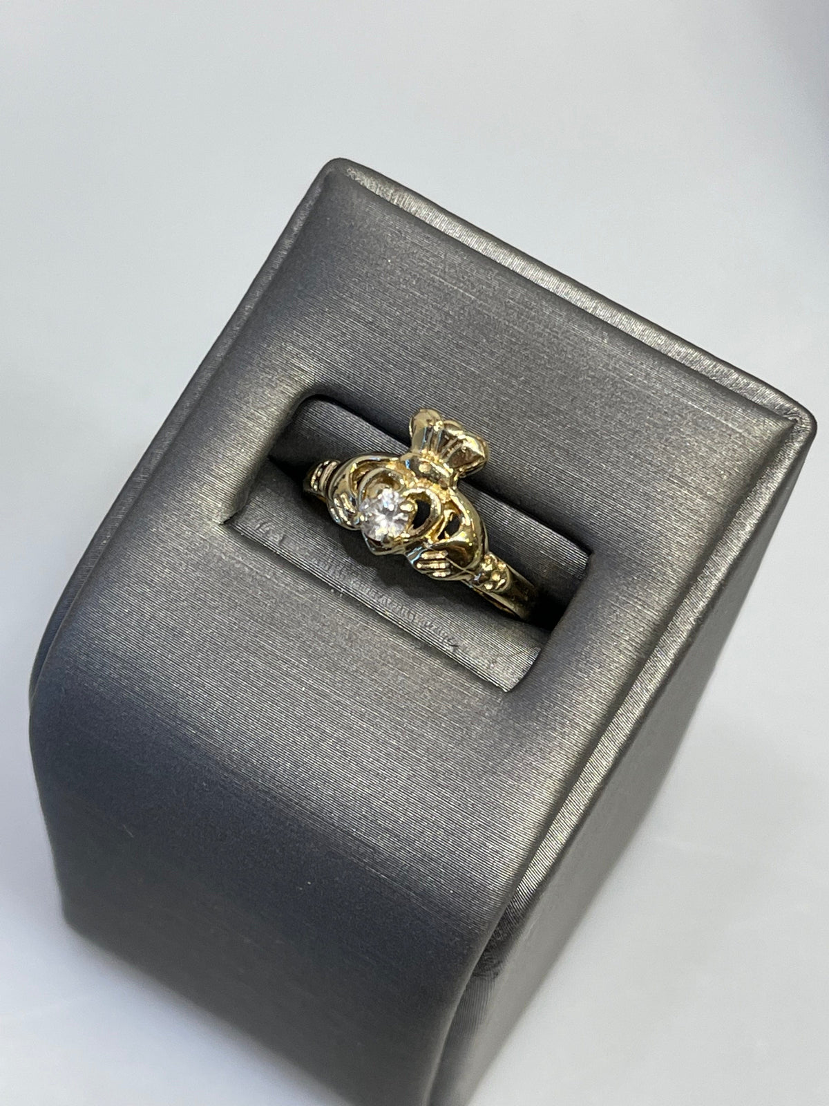 14 KARAT YELLOW GOLD CLADDAH RING - Philadelphia Gold & Silver Exchange