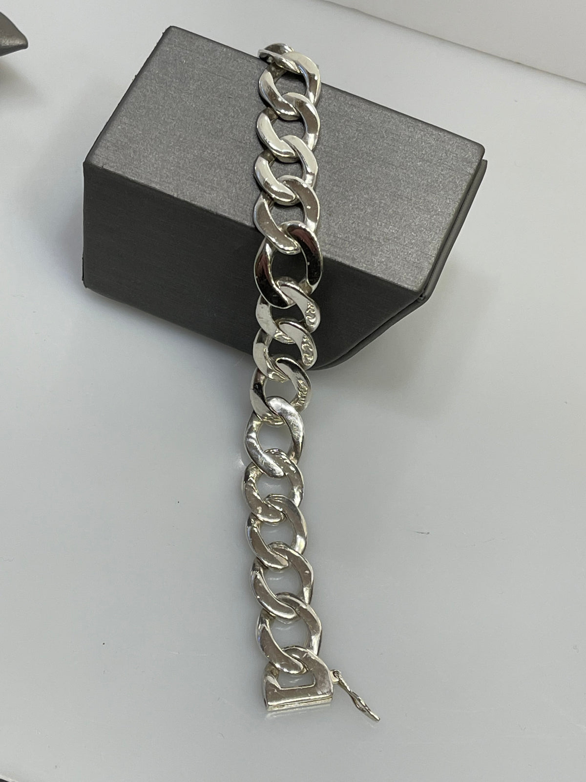 Sterling Silver .925 Open Link Bracelet