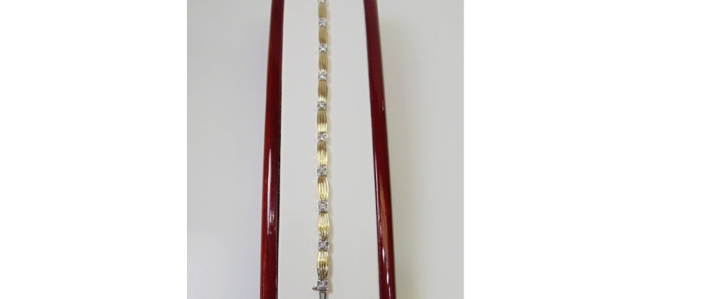 14KT Yellow Gold Diamond Bracelet - Philadelphia Gold & Silver Exchange