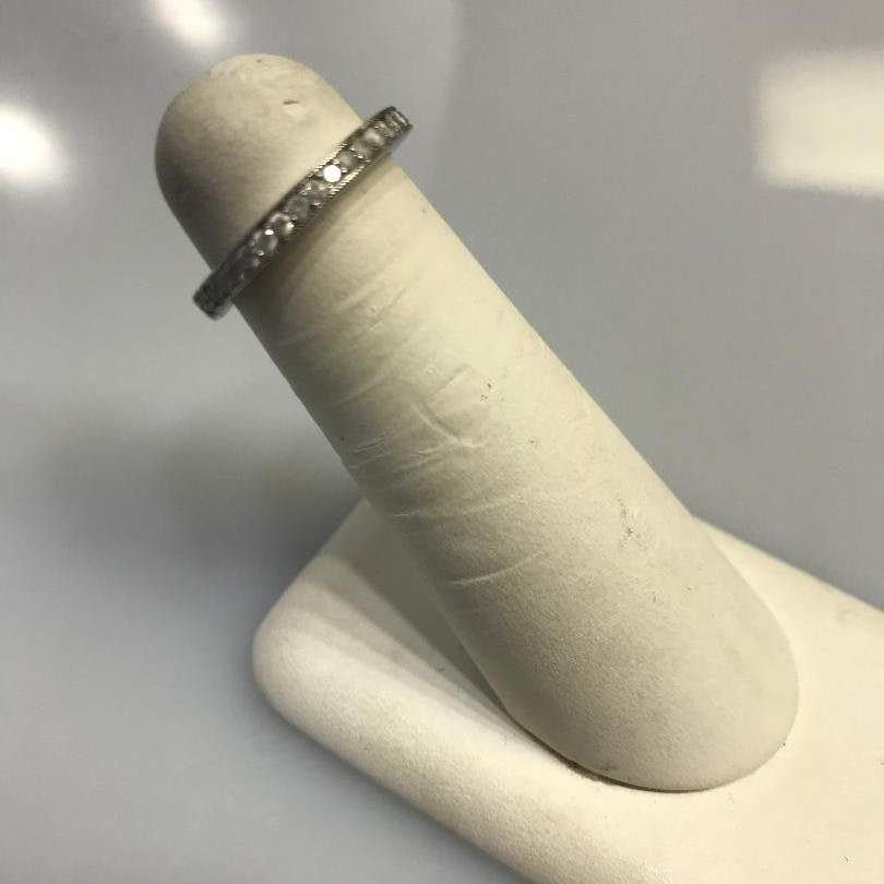 View two of Platinum Diamond Band Ring Wedding