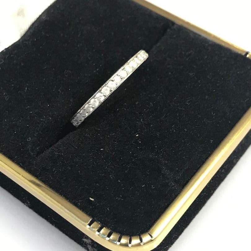 view three of Platinum Diamond Band Ring Wedding