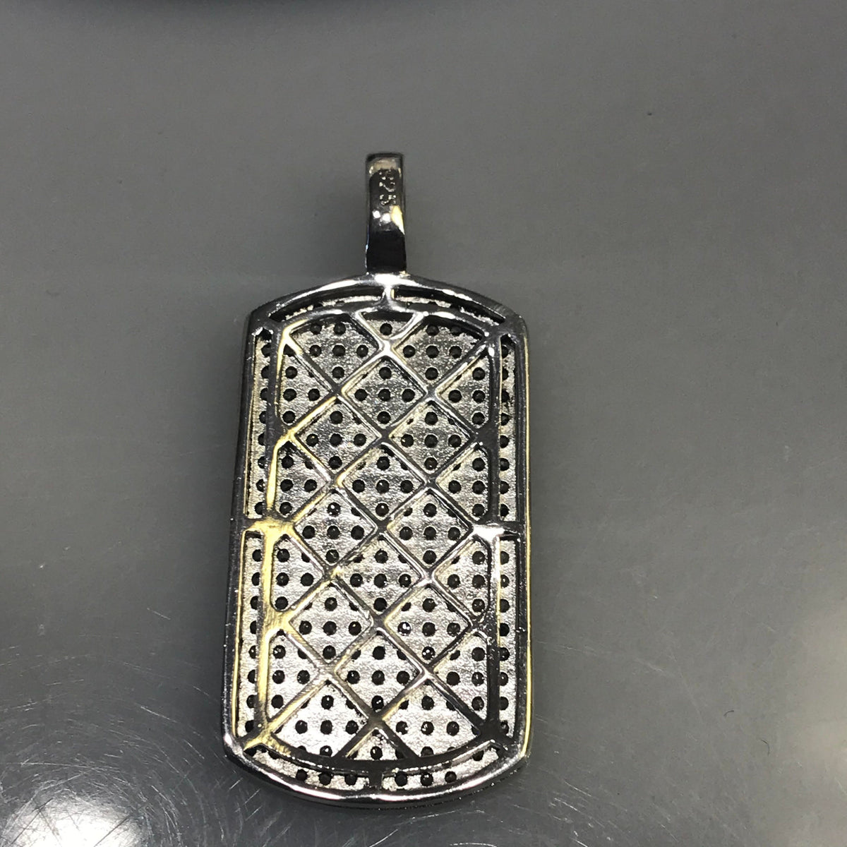 Sterling Silver Diamond Tag - Philadelphia Gold & Silver Exchange