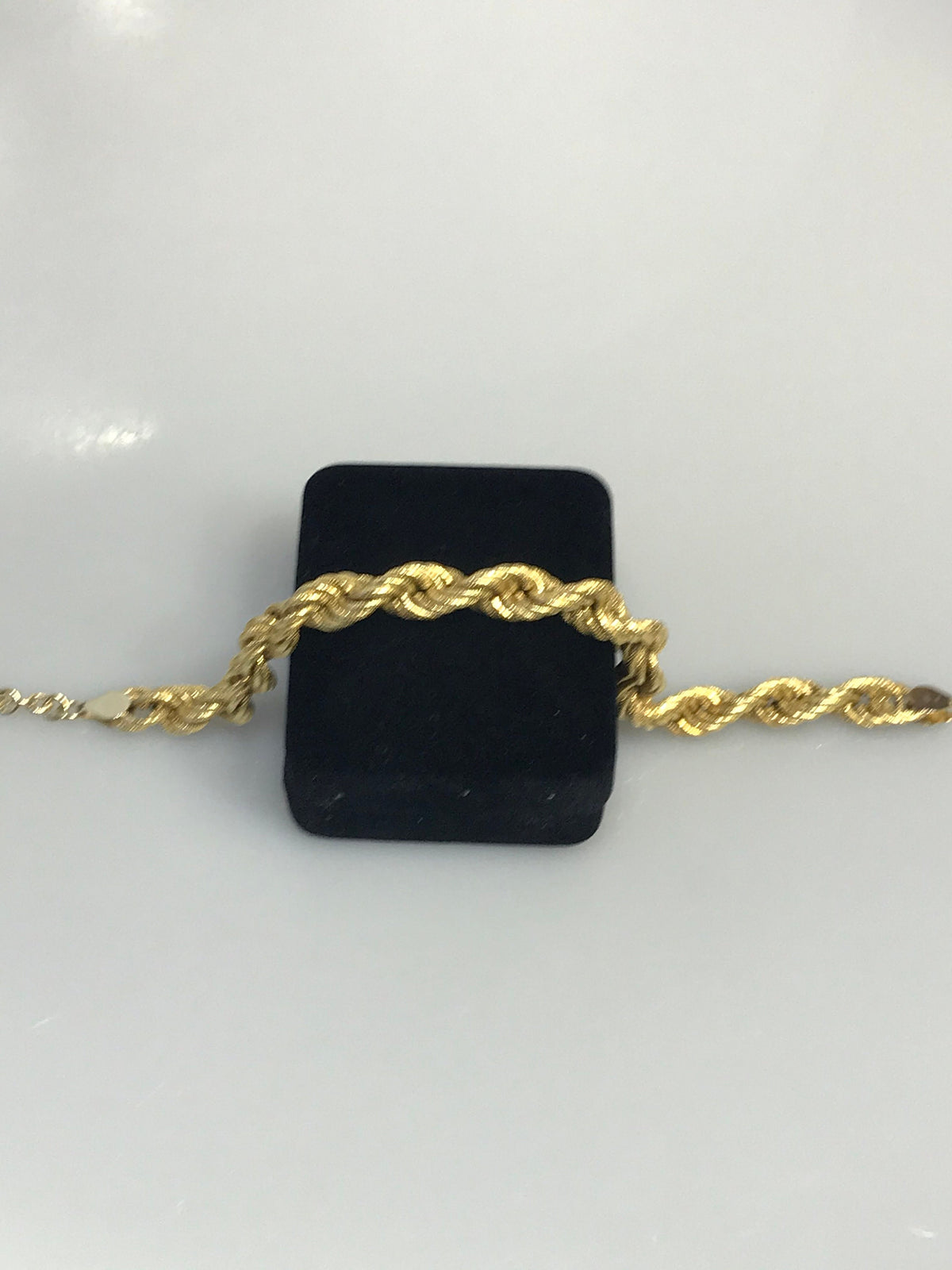 14K Yellow/Gold Rope Chain Bracelet - Philadelphia Gold & Silver Exchange