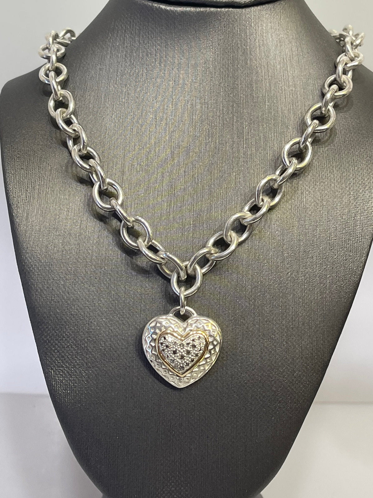 Sterling Silver Heart Necklace - Philadelphia Gold & Silver Exchange