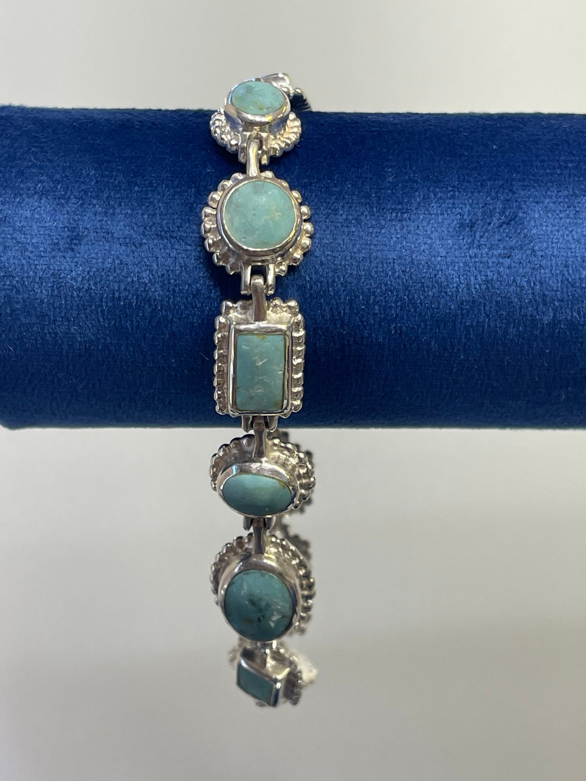 Sterling Silver Turquoise Bracelet - Philadelphia Gold & Silver Exchange