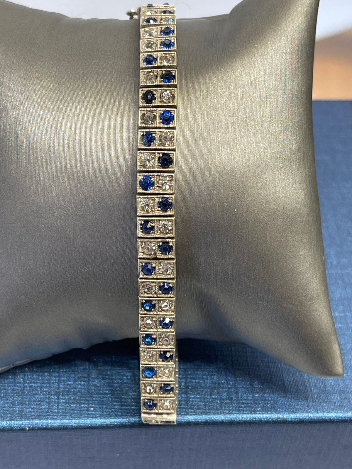 Sterling Silver Tennis Style Bracelet - Philadelphia Gold & Silver Exchange