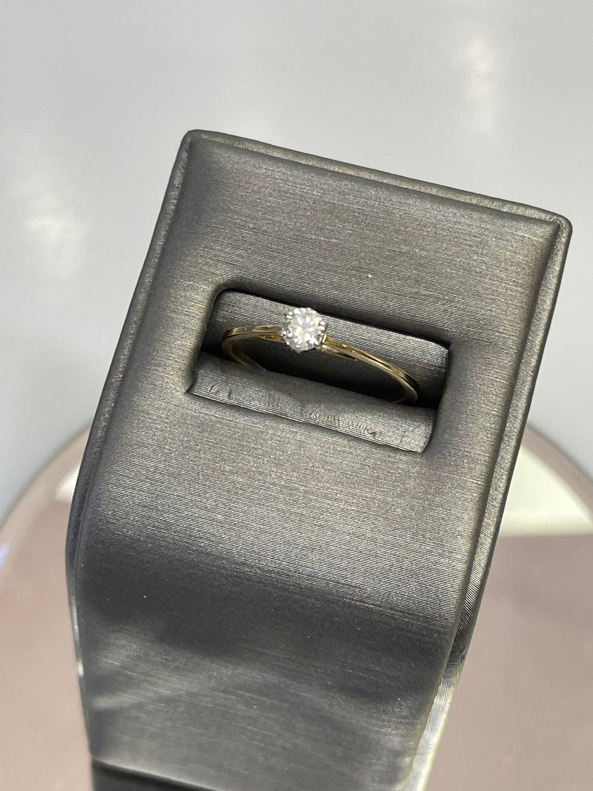 14K White Gold Brilliant Cut Diamond Solitaire Ring Engagement Friends Promise - Philadelphia Gold & Silver Exchange